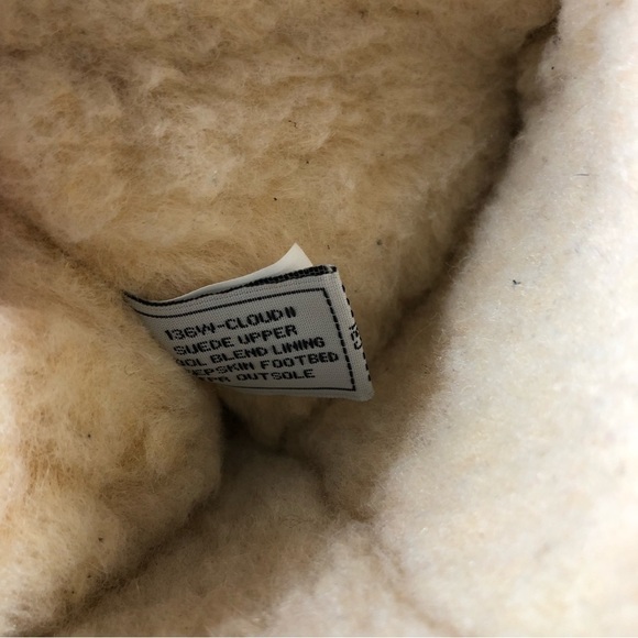 Bearpaw Cloud II Wool Lined Tall Cozy Boots Sheepskin Suede Nuckbuck - Picture 7 of 9